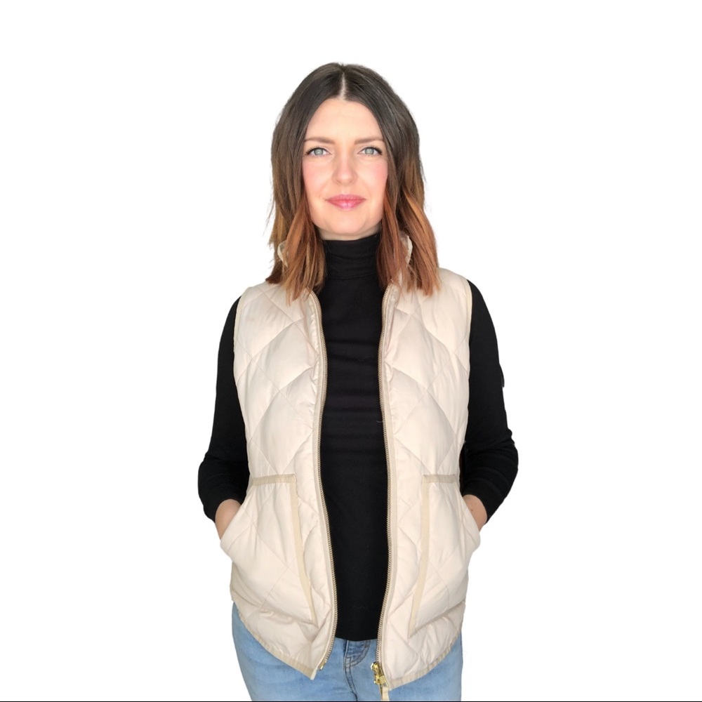 J Crew Quilted Vest